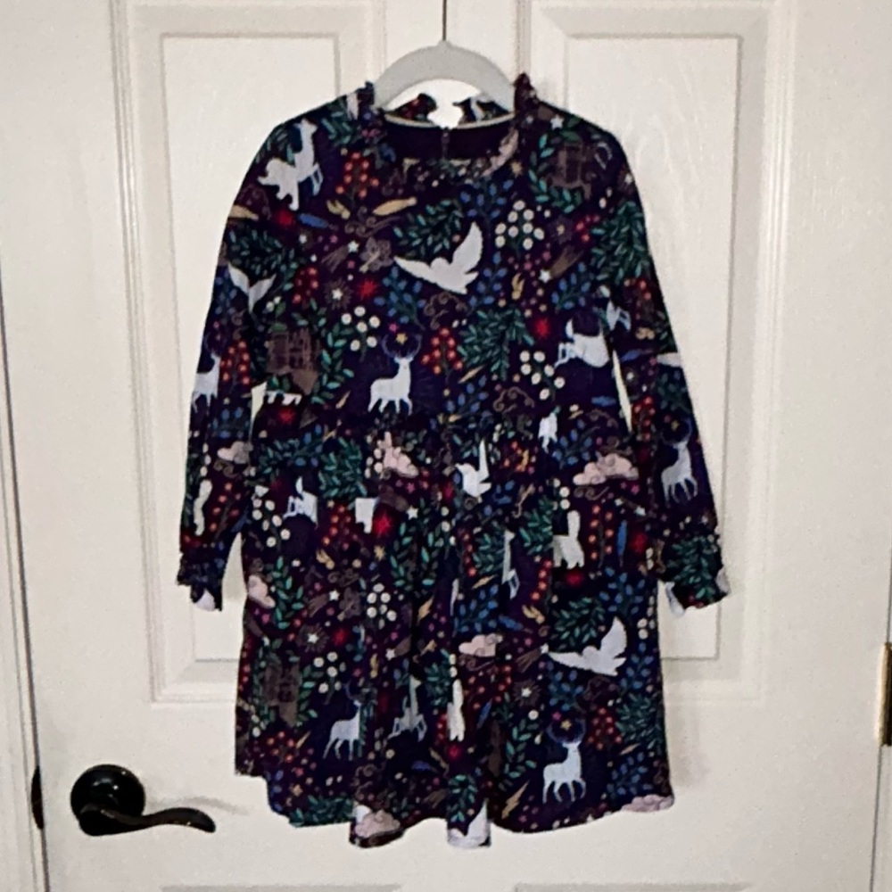 Mini Boden Harry Potter Forbidden Forest Dress 🏰 - Picture 4 of 14